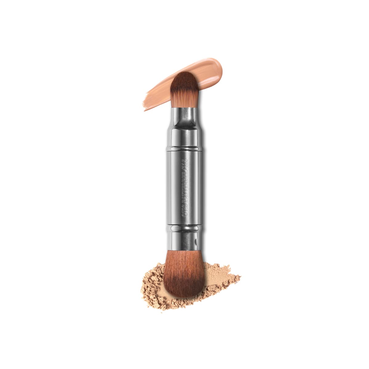 The Otis Batterbee Flawless Face Brush is part foubdation brush