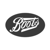 Boots Logo with the word 'Boots' in a stylized font on a black background