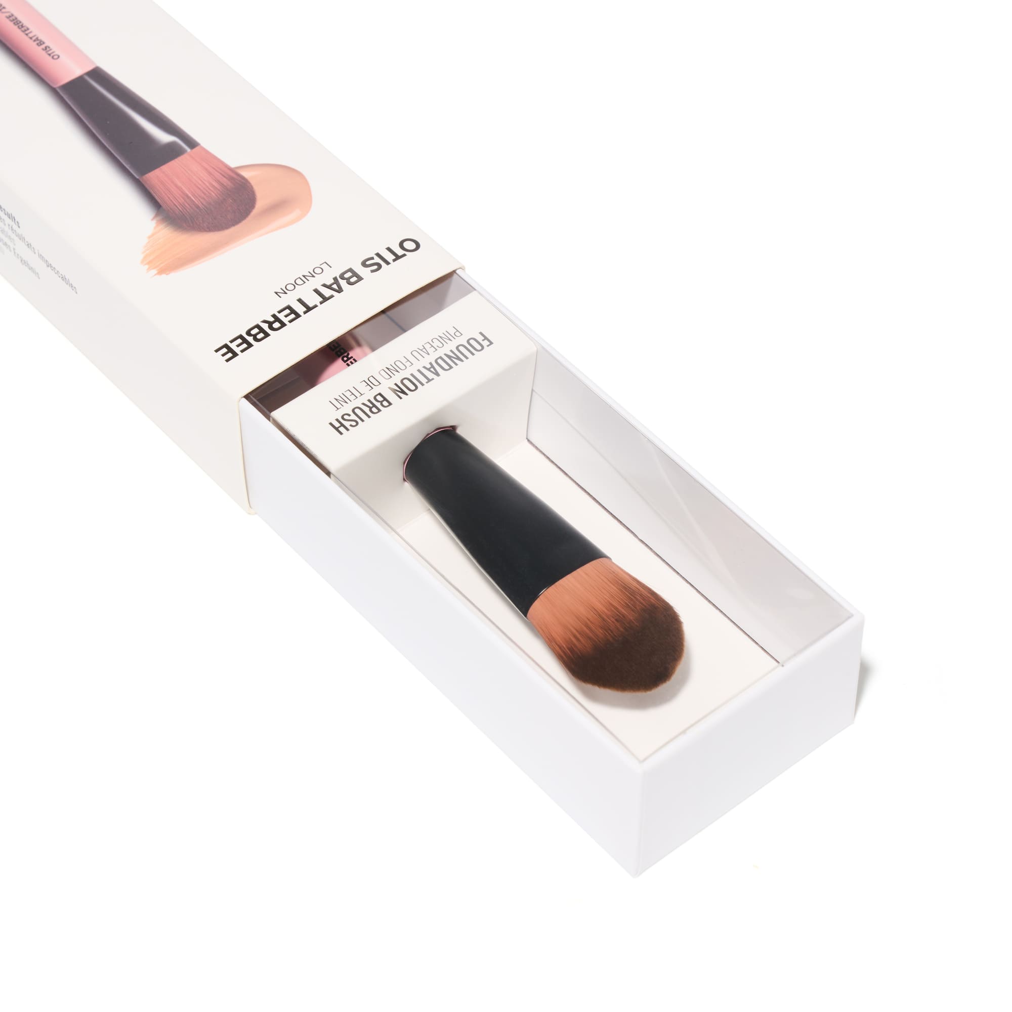 Luxury Foundation Brush By Otis Batterbee to apply flawless, streak-free foundation makeup