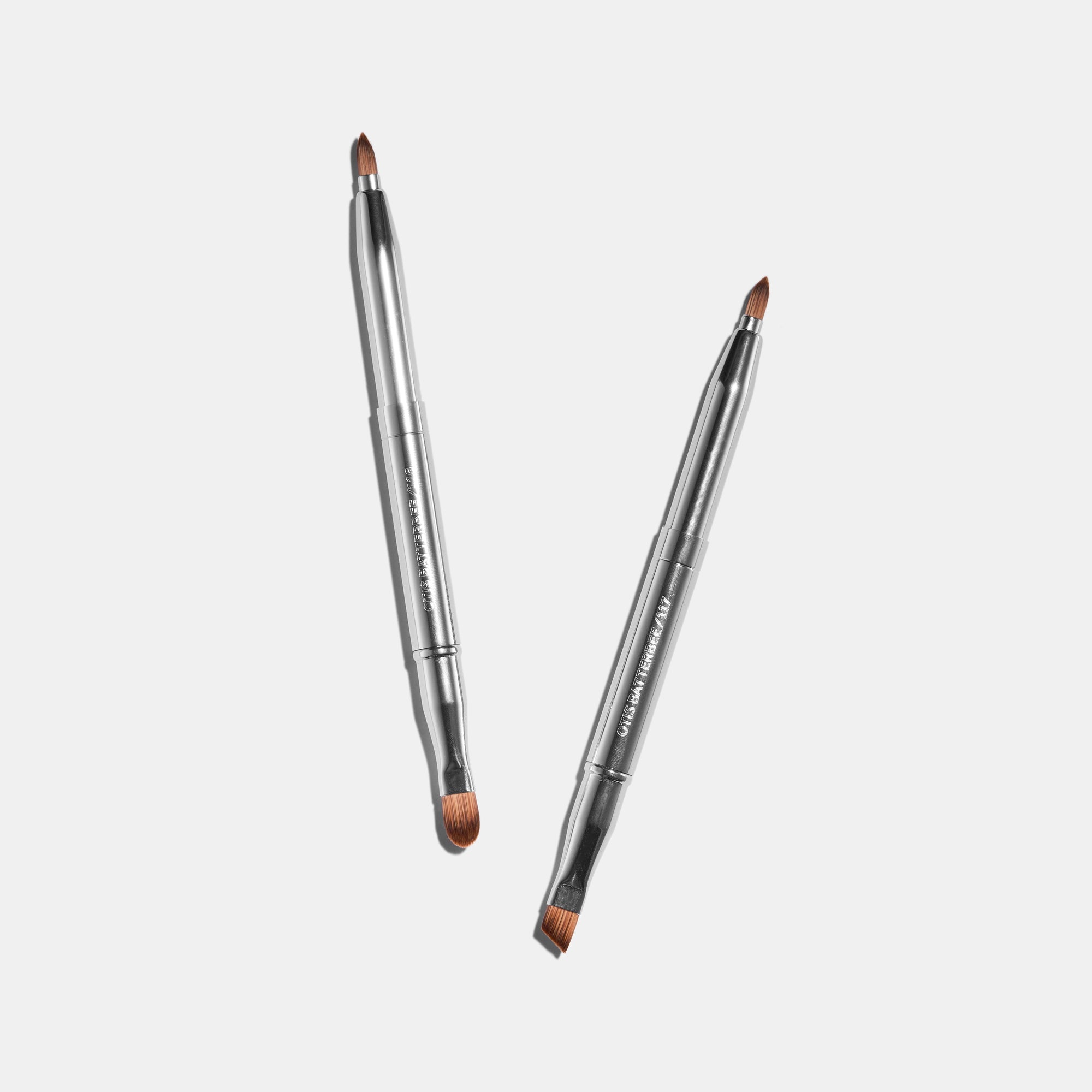 Lip & Brow Travel Makeup Brush Set by Otis Batterbee