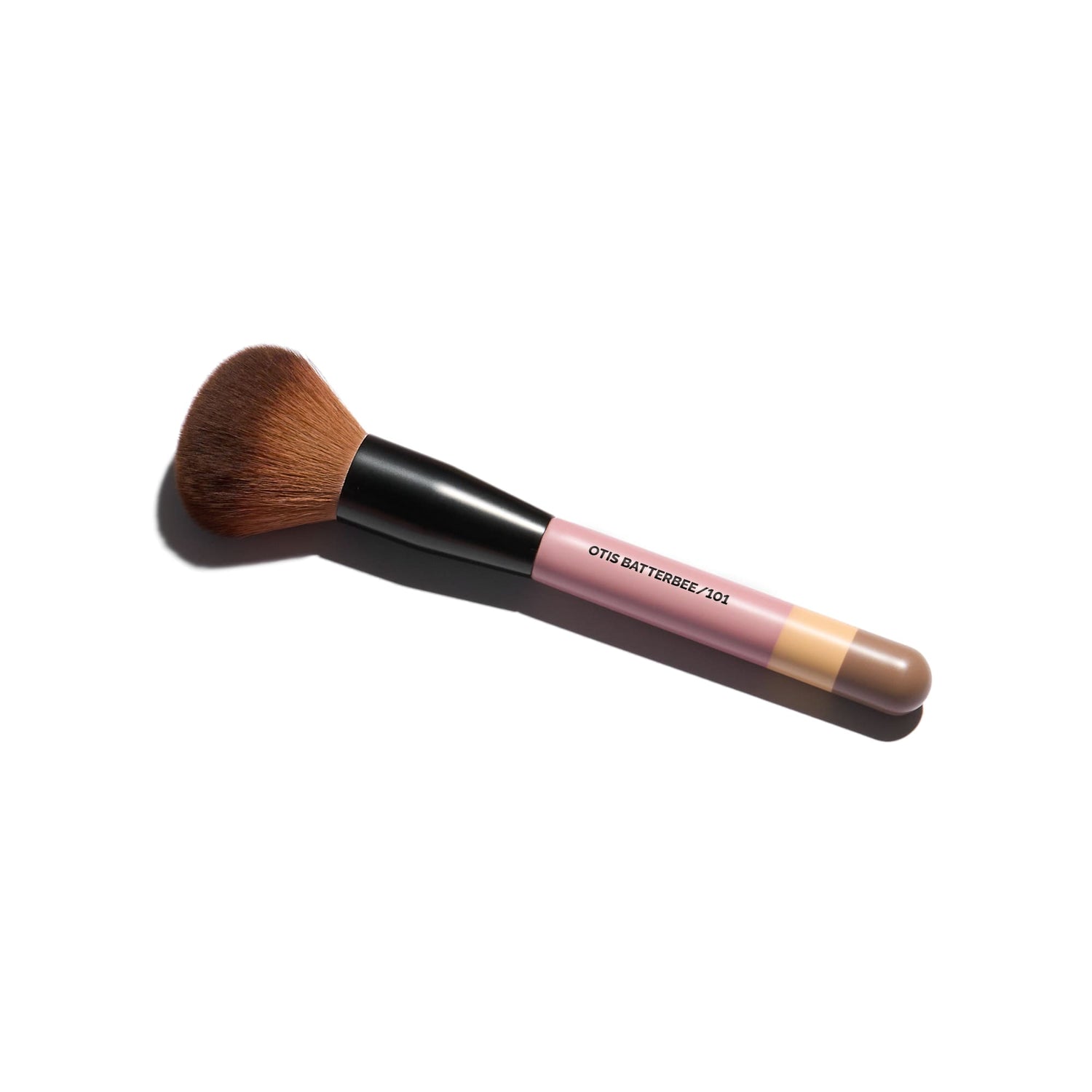 Otis Batterbee Powder Makeup Brush isolated on a white background, clean and unused for a modern, product-focused look