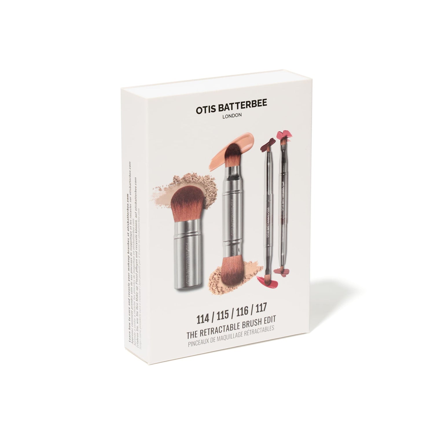 Otis Batteterbee Handbag Friendly On-The-Go Makeup Brush Set