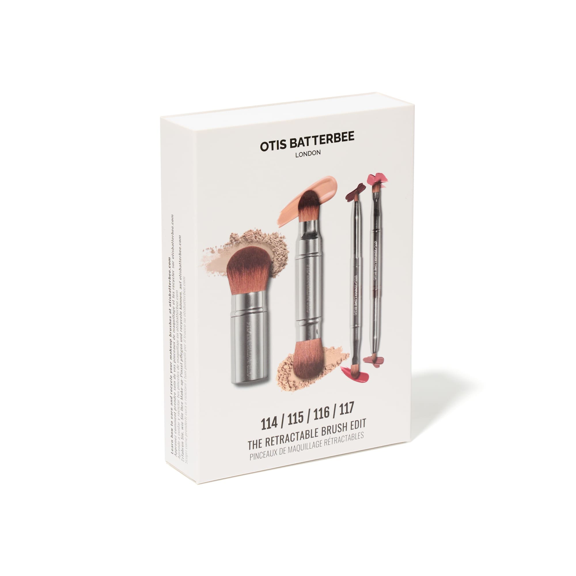 Otis Batteterbee Handbag Friendly On-The-Go Makeup Brush Set