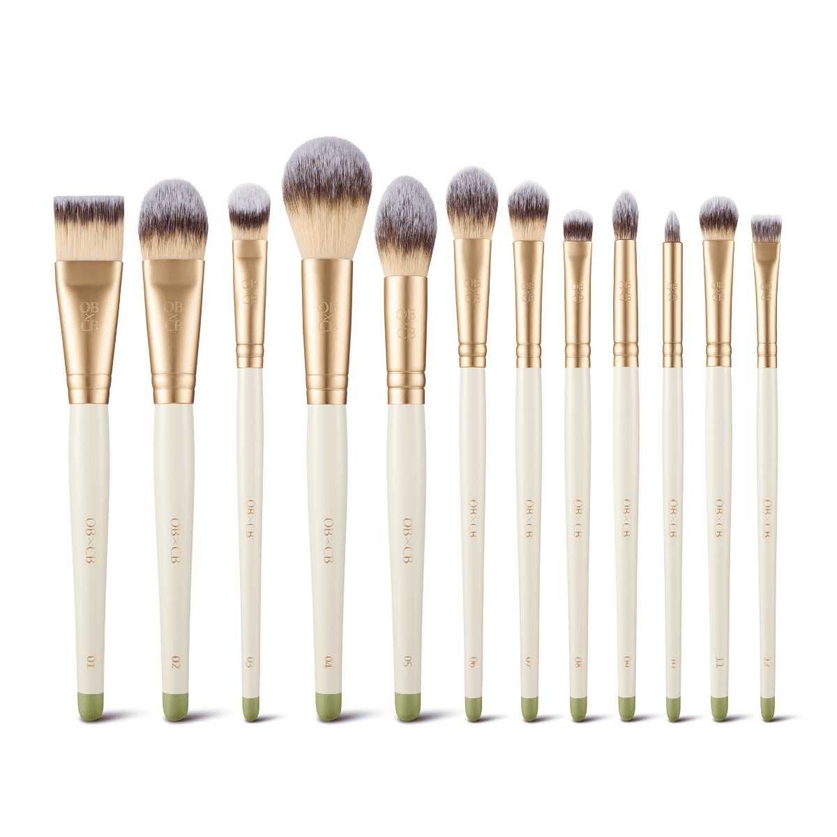 Caroline Barnes 12 Piece Makeup Brush Set Otis Batterbee