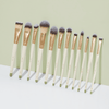 Professional makeup brushes by Caroline Barnes.