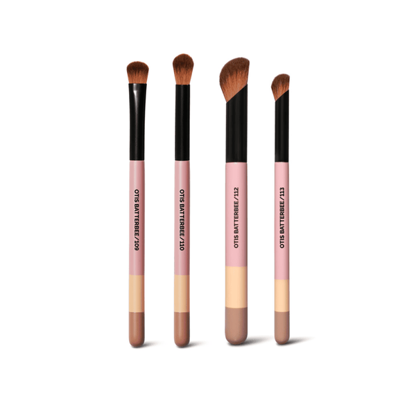 Eye detailing makeup brushes with concealer makeup brushes by Otis Batterbee.