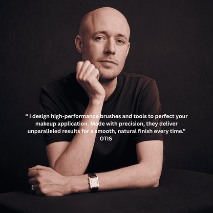 Discover beauty tools designed and developed by Otis Batterbee. The British beauty tools brand began with a vision to create makeup brushes that made everyone look flawless no matter what their skin type. After noticing that most makeup brushes were constructed from the same one-size-fits-all low-grade bristles, Otis set about developing his unique high-performance brushes that would apply beauty products from liquids to fine powders for a natural finish, no matter what your age.