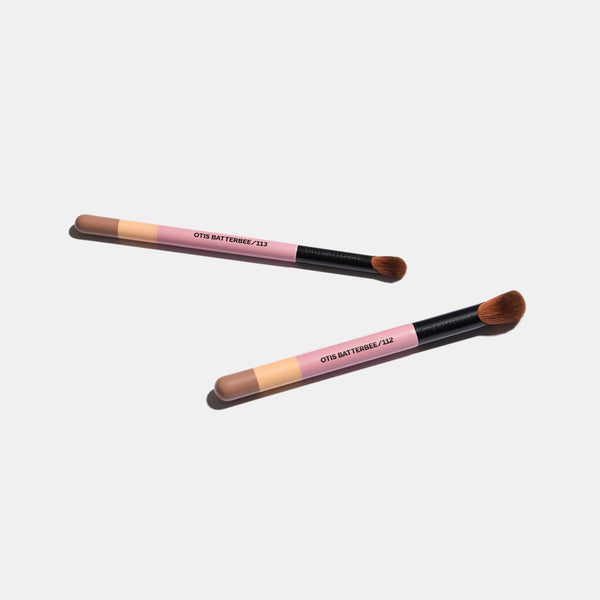 Enhance your beauty routine with the Otis Batterbee Concealer Brush Duo, expertly crafted for seamless application and a flawless finish.