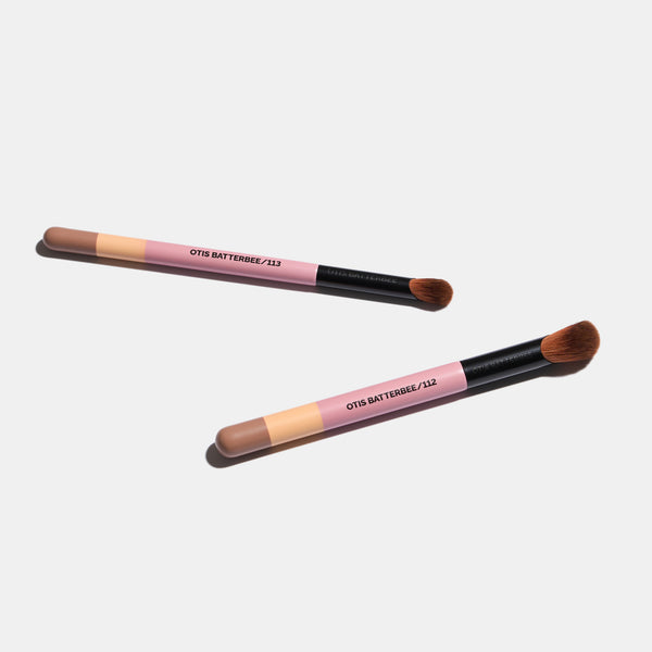 Enhance your beauty routine with the Otis Batterbee Concealer Brush Duo, expertly crafted for seamless application and a flawless finish.