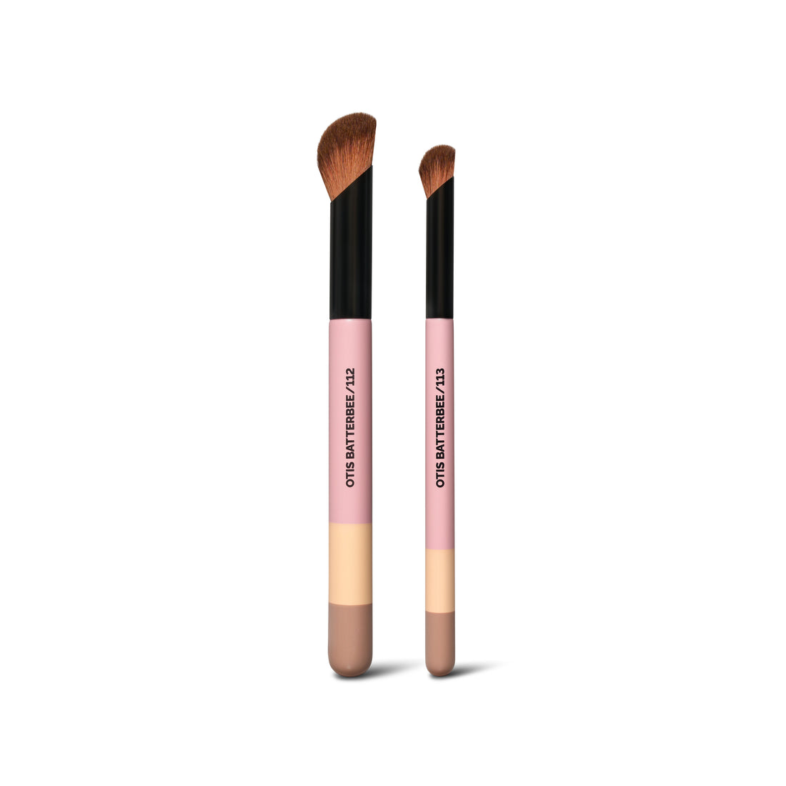 Concealer Makeup brush duo by Otis Batterbee. The perfect concealer makeup brush large and small in one handy set.