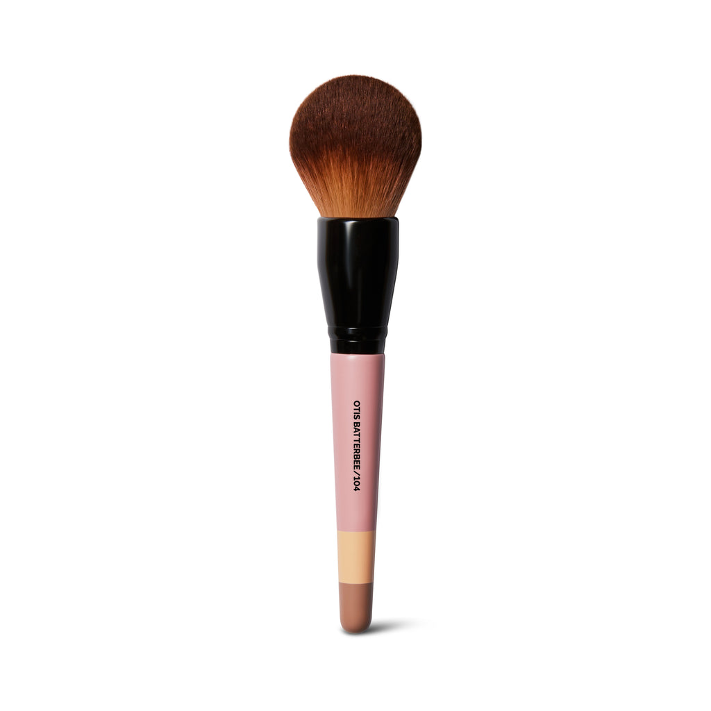 Otis Batterbee Ultimate Bronzer Makeup Brush angled vegan bristles for smooth all‑over bronzing