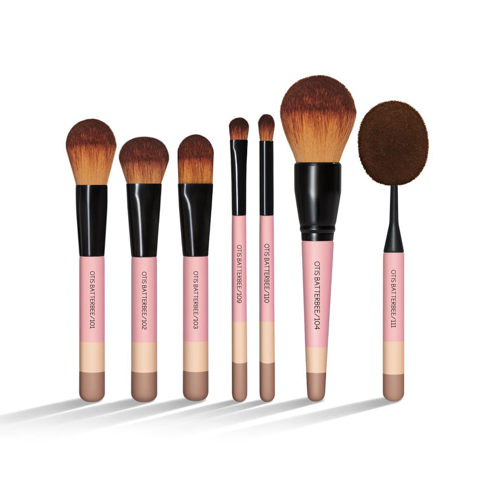FREYARA Professional Makeup Brushes Set 25pcs Complete Collection, Glitter  Pink